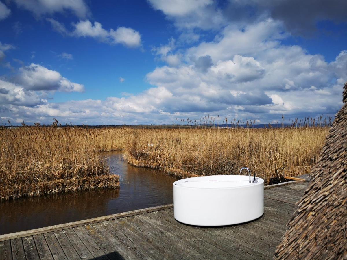 Pfahlbau Sunset II Toplage Inklusive Elektroboot Руст Екстериор снимка